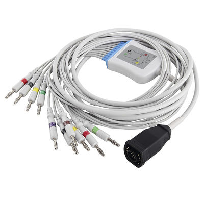Соединитель банана IEC 4,0 серии и Leadwires кабеля E/M Zoll EKG