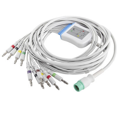 Кабель соединителя ECG банана IEC 4,0 кабеля и Leadwires Comen M2461A EKG