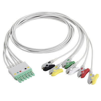 S-iemens Draeger Drager MP03405 ЭКГ Свинцовые провода 6 Свинцовый кабельный захватчик M300 Infinity M540 MultiMed Plus IEC Clip