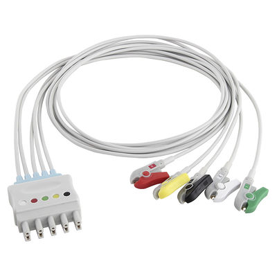 IEC кабеля руководства подводящих проводов 6 Philips M1625A 989803104521 ECG закрепляет MP 20 IntelliVue MX800