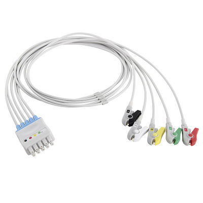 Черточка 2500 солнечные 8000 GE Leadwires 412681-001 Marquette ECG здравоохранения GE зажим IEC 5 руководств