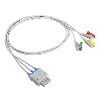 Кабель BR-906P BR-903PA K911A Nihon Kohden ECG установил зажим хватальщика 3 руководств для того чтобы удвоить контактный разъем 4