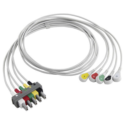 Leadwire IEC EKG кнопки руководства PH M1633A M1625A M1621A 989803104571 отделяемый 5