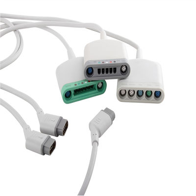Перепад MS20093 безграничности кабеля кабеля совместимый ECG хобота Сименс Draeger ECG