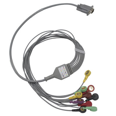 Кабель и Leadwires holter ECG ЦИФРОВ ВРЕМЕН ЧАНЧУНИ
