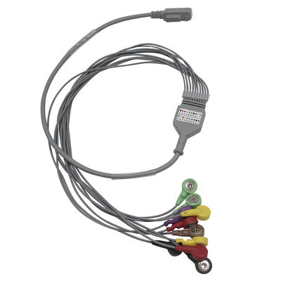 Новый Н тип монитор руководства кабеля JincoMed и Leadwires 10 Holter ECG терпеливый
