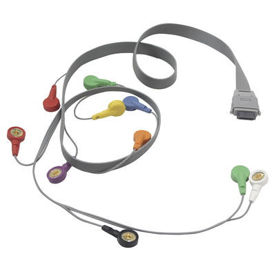 Аппаратуры Edan 3ft кабеля ECG Holter биомедицинские 10 кабель и Leadwires руководства ECG