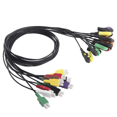 Кабель и Leadwires рентгеновского снимка ECG Radiotranslucent руководства GE Marquette 10