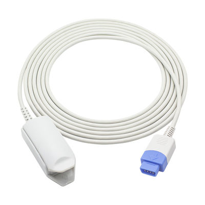 Зонд I4 зажима SpO2 пальца датчика 9Pin техника TS-F-D SpO2 Ohmeda OxyTip TruSignal Datex GE взрослый с модулями E-серий