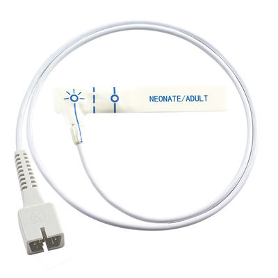 Пены датчика Spo2 6000CP 7000P педиатрической Xpod 3012 Xpod 3012LP Nonin зонд SpO2 устранимой белой устранимый
