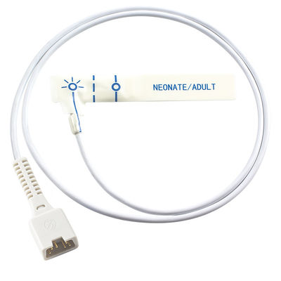 Novametrix 513 710 6pin зонд устранимой SpO2 пены МАРСА датчика 715 педиатрической белой устранимый SpO2