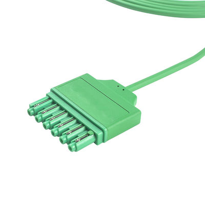 Кабель-адаптер ЭКГ Sie-me-ns Draeger MS16256 с 6 отведениями, удлинительный кабель ЭКГ Drager с одноконтактным разъемом
