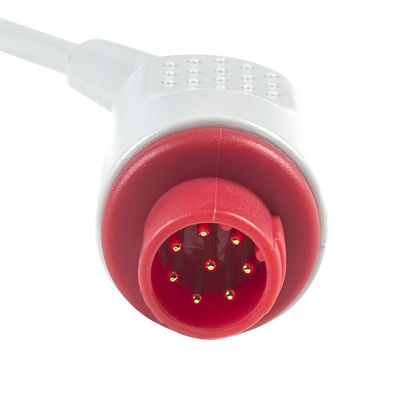 IEC руководства кабелей и Leadwires 5 Bionet BM3/5 ECG закрепляет 8Pin кабель соединителя ECG