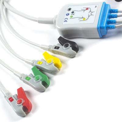 IEC лимба кабеля Corpuls 3 ECG и руководства Leadwires 4 закрепляет 11pin кабель соединителя ECG