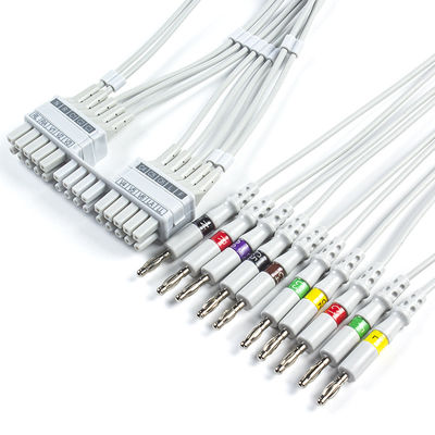 Leadwires Mortara ECG 9293-041-50, 9293-046-60 Leadwires банана EKG IEC 4,0