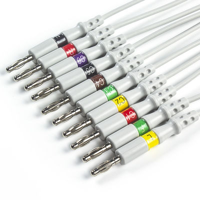 Leadwires Mortara ECG 9293-041-50, 9293-046-60 Leadwires банана EKG IEC 4,0
