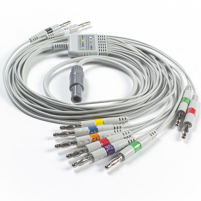Валлийский кабель Allyn RE-PC-AHA-BAN SE-PRO-600 EKG и банан 4,0 IEC Pin Leadwires 14