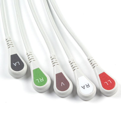 Кабель руководства M1975A ECG кабелей и Leadwires 12pin 5 Philips ECG