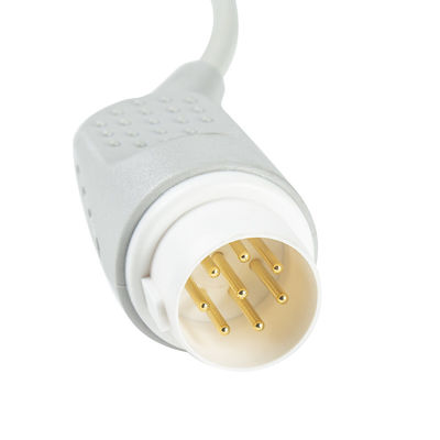 Кабель кабеля 8Pin 3Lead ECG хобота Philips ECG к Leadwires Din
