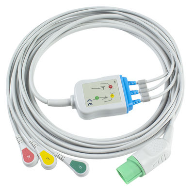 Mindray Datascope 040-000966-00 кабели EA6232A ECG и соединителей ECG Leadwires 12pin привязывает кнопку IEC 3 руководств