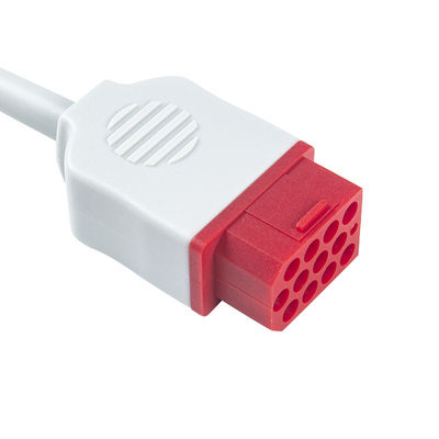 Кабели и Leadwires новой модели BM3 BM5 ECG Bionet щелкают ECG привязывают 3 контактный разъем IEC 12 руководства