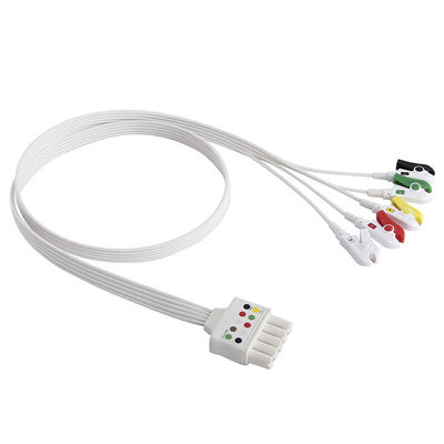 Кабель и Leadwires руководства ECG Leadwires Сименс ECG устранимые 5
