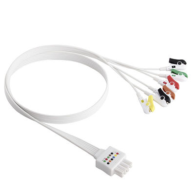 Leadwire DLP-06-BF-MXAN-0100 Nihon Kohden совместимый устранимый ECG