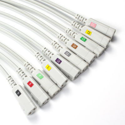 CONMED серии D ЭКГ свинцовый проволока Twin Pin DL10 DL36-10 10 свинцовый банановый разъем