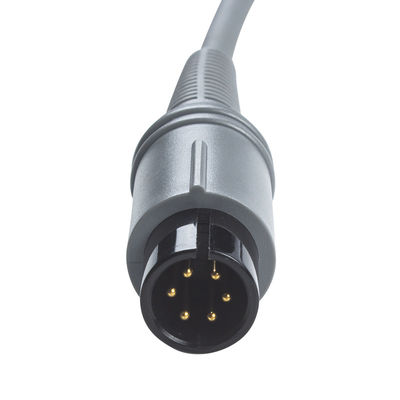 ПЛЮЩ биомедицинские 590478 ECG Trunck привязывает 4 кабель руководства AHA 3.0Meters ECG
