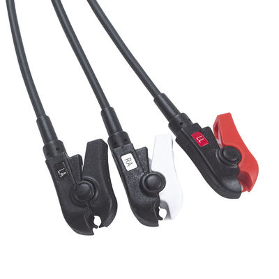 Провод 3 радио ПЛЮЩА MRI просвечивающий 5 10 Leadwires руководства CONMED Philips ECG Radiotranslucent