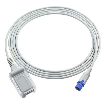 Кабель 8Pin датчика Shenmei SpO2 к кабелю переходника 9Pin SpO2 для клиник/больниц