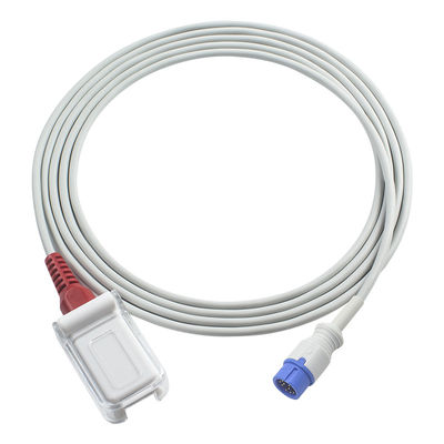 Датчик техника C30/C50/C80 SpO2 for M-asi-mo Comen красный привязывает удлинительный кабель 12Pin переходника SpO2 к терпеливому кабелю DB9