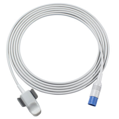 Прямоугольник 8Pin датчика зажима SpO2 пальца Philips M1196A многоразовый взрослый