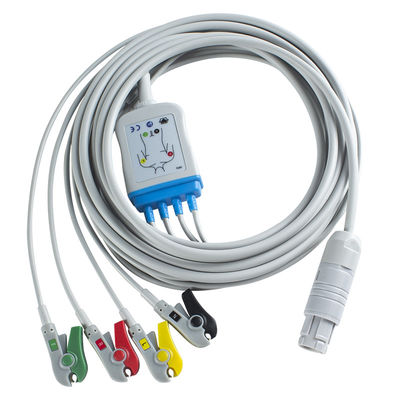 Совместимая с кабелем Primedic ECG Primedic Defibrillator 4Lead ECG IEC Grabber