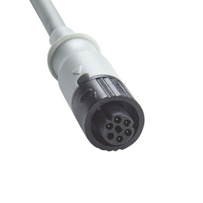 GE IBP Adapter Cable 11pin к двойному логическому соединителю Medex B650 Tram 500 Transducer Extension Cable
