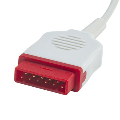 GE IBP Adapter Cable 11pin к двойному логическому соединителю Medex B650 Tram 500 Transducer Extension Cable
