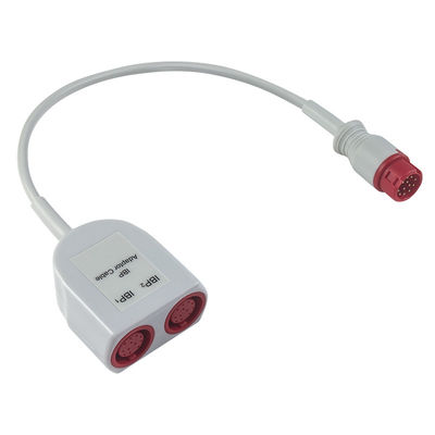 Mindray 12pin до двойного IBP адаптерного кабеля Mindray 12pin расширительный кабель