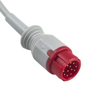 Mindray 12pin до двойного IBP адаптерного кабеля Mindray 12pin расширительный кабель
