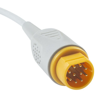 S-iemens/Draeger Grey TPU IBP адаптерный кабель 10pin к 10pin IBP расширительный кабель