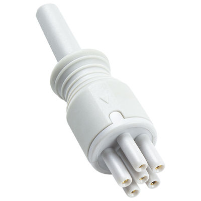 Для Omron > Colin совместимый прямой подключенный кабель ЭКГ и провода 5Lead IEC Grabber