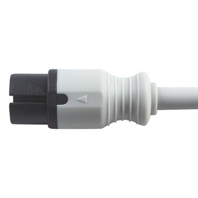 Edan Совместимый прямой подключения Кабель ЭКГ и провода 6Pin универсальный AAMI 3Lead AHA Snap