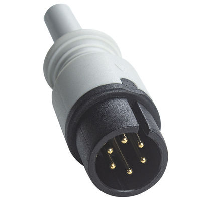 Edan Совместимый прямой подключения Кабель ЭКГ и провода 6Pin универсальный AAMI 3Lead AHA Snap