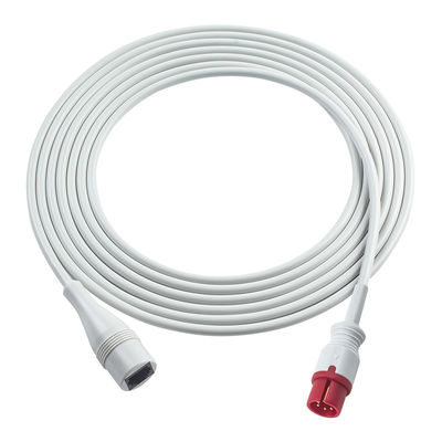 AAMI IBP адаптер расширения кабеля 6pin к Эдварду соединителя Уэлча Allyn Propaq 102 104 106 205 Encore 106EL