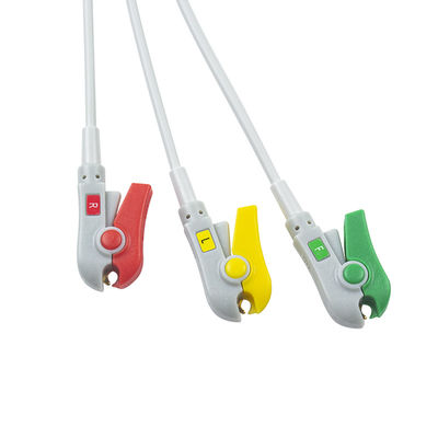 Для Biolight Q3 Кабель ЭКГ для Biolight Q5 A QS Серия 3 Свинцовый IEC Grabber В Oximax Tech