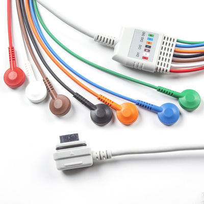 Кабель ЭКГ 5Lead Holter GE Seer ECG 2008594-001 Кабель совместим с GE SEER LIGHTR