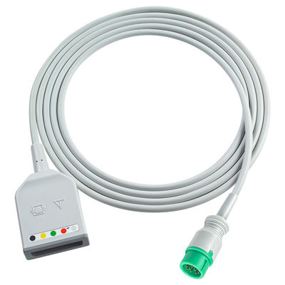 Mindray Datascope 12Pin 5Lead ECG Adapter Cable 0010-30-42719 009-004728-00 Кабель расширения ЭКГ