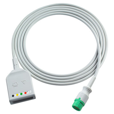 Biolight 12pin ECG Trunk Adapter кабель ЭКГ кабель M7000 M8000A M8500 M9500 ЭКГ расширительные кабели