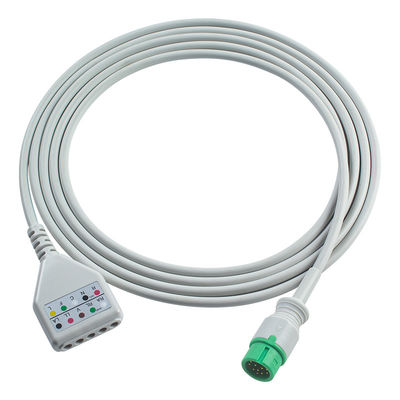 Comen 12Pin ECG Trunk Adapter Cable C50 C70 C90 NC12 NC8 ECG Cable Euro Style ECG расширительные кабели