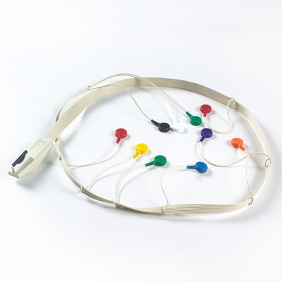 Совместим для Mortara X12 + Holter ECG кабеля Mortara ECG Holter Mortara кабеля 10 свинцовый сцепление
