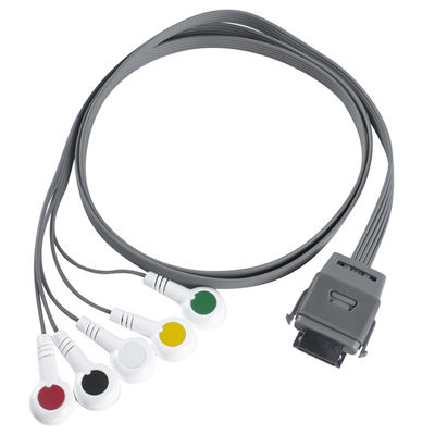 TPU Edan 5Lead ECG Holter Cable IEC Срочный срок годности 24 месяца для биомедицинского инструмента